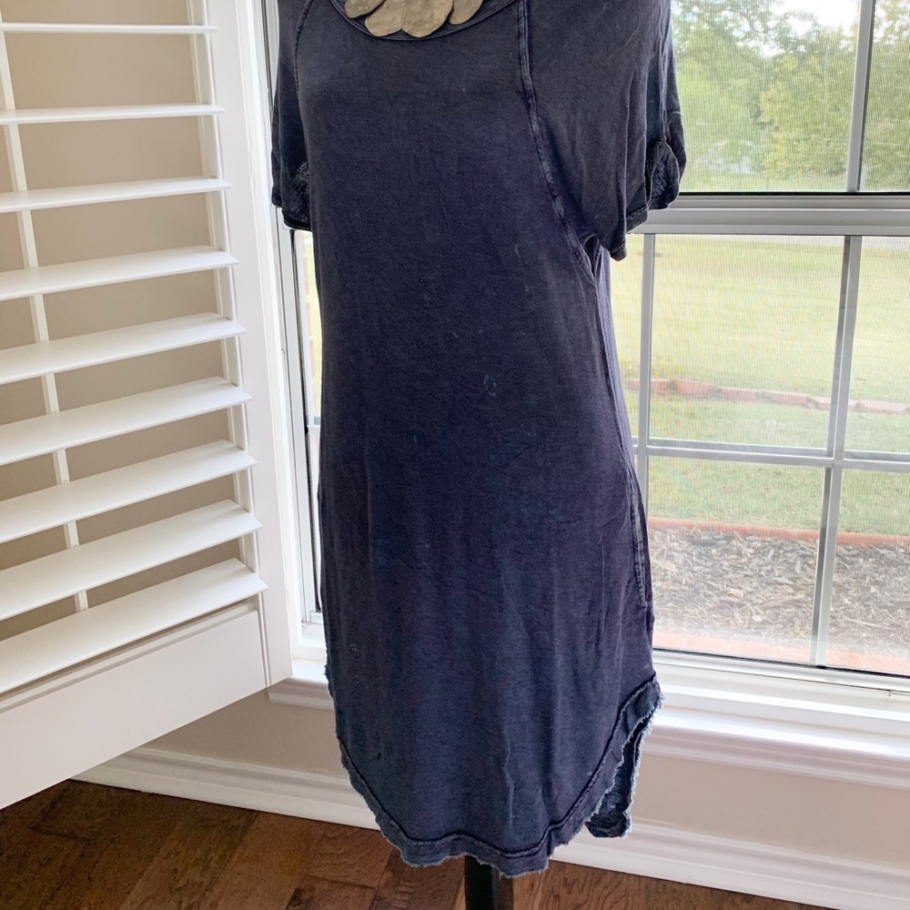 Free people blue mini dress